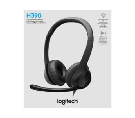 LOGITECH 981-000014 HEADSET H390 CLEARCHAT USB P/PROMO** - 2