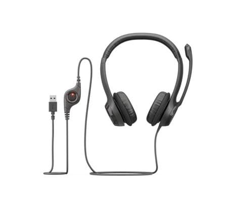 LOGITECH 981-000014 HEADSET H390 CLEARCHAT USB P/PROMO** - 4