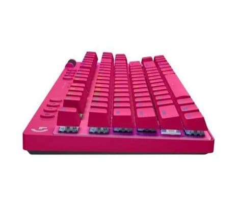 LOGITECH 920-012154 TECLADO PRO X GAMING MAGENTA TKL INAL ** - 3