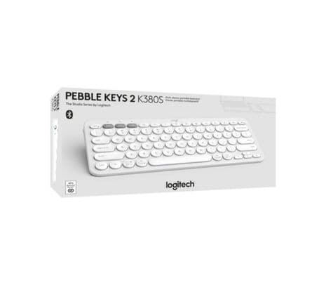LOGITECH 920-011784 TECLADO K380S PEBBLE KEYS 2 WHT INAL+BT - 2