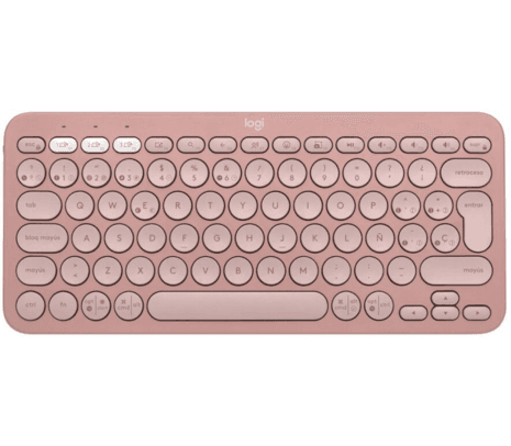 LOGITECH 920-011785 TECLADO K380S PEBBLE KEYS 2 ROSE INAL+BT