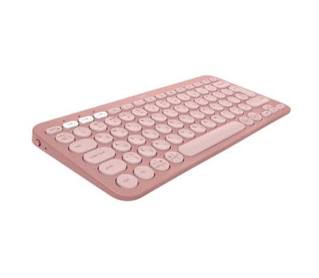 LOGITECH 920-011785 TECLADO K380S PEBBLE KEYS 2 ROSE INAL+BT - 4