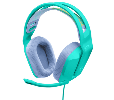 LOGITECH 981-001023 HEADSET G335 GAMING MINT 3.5MM P/PROMO**