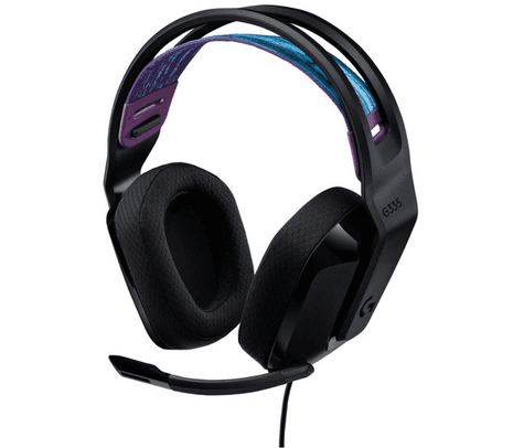 LOGITECH 981-000977 HEADSET G335 GAMING NEGRO 3.5MM P/PROMO**