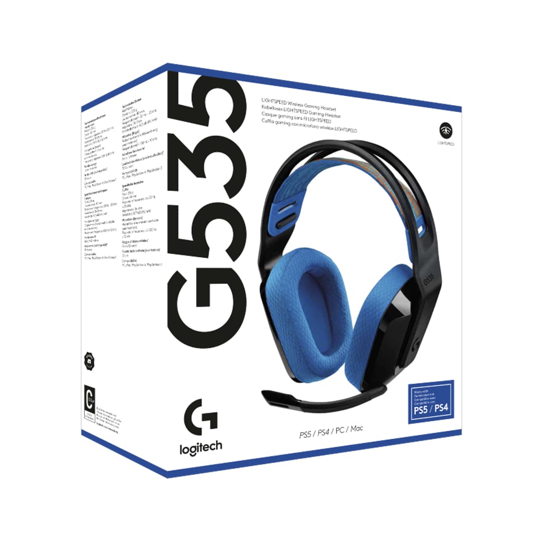 LOGITECH 939-002218 HEADSET G535 GAMING P/PS4/PS5 INAL BLUE - 3