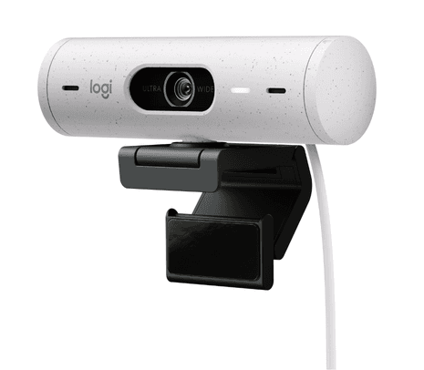 LOGITECH 960-001426 WEBCAM BRIO 500 OFF WHITE AMR USB-C P/PROMO**