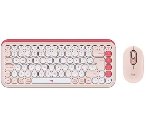 LOGITECH 920-013053 COMBO POP ICON ROSE BT