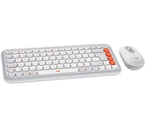 LOGITECH 920-013055 COMBO POP ICON OFF WHITE BT - 2