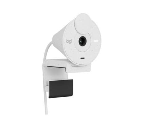 LOGITECH 960-001440 WEBCAM BRIO 300 OFF WHITE SAMR USB-C P/PROMO** - 3