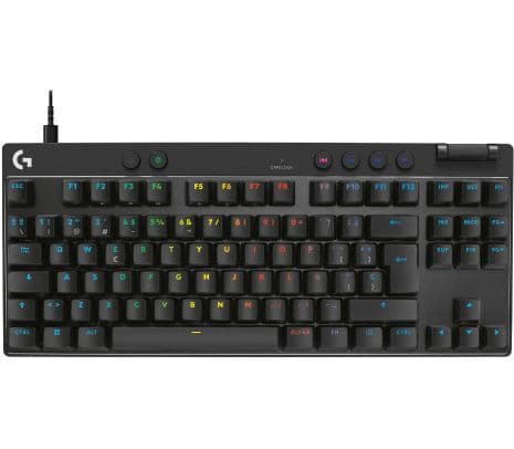 LOGITECH 920-013131 TECLADO PRO X RAPID GAMING TKL RGB USB BLACK