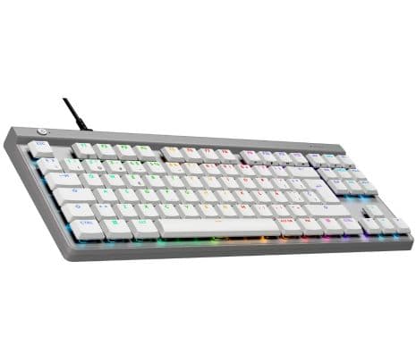LOGITECH 920-012869 TECLADO G515 GAMING USB TKL RGB WHITE**