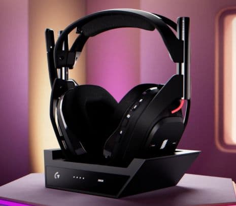 ASTRO 939-002217 HEADSET A50 GAMING + BASE BLACK XBOX/PS5/PC/NINTENDO -- - 3