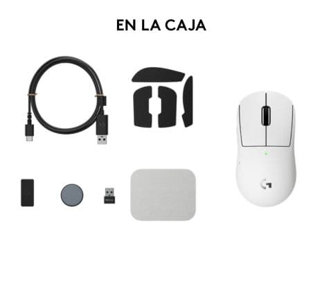 LOGITECH 910-007537 MOUSE PRO X SUPERLIGHT 2C GAMING INAL WHITE - 3