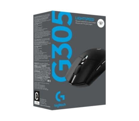 LOGITECH 910-005281 MOUSE G305 GAMING BLACK INALAMBRICO - 2