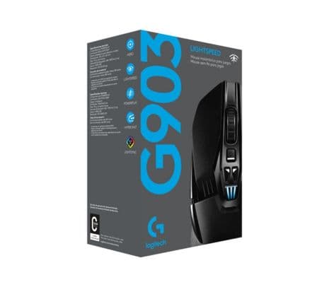 LOGITECH 910-005671 MOUSE G903 GAMING HERO LIGHTSPEED INAL - 2
