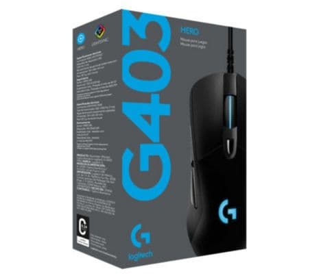 LOGITECH 910-005631 MOUSE G403 GAMING HERO USB - 2