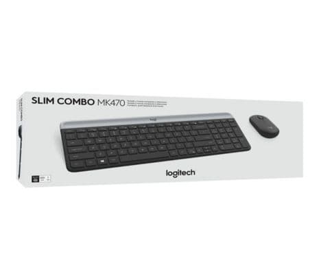 LOGITECH 920-009266 COMBO MK470 GRAPHITE INALAMBRICO** - 2