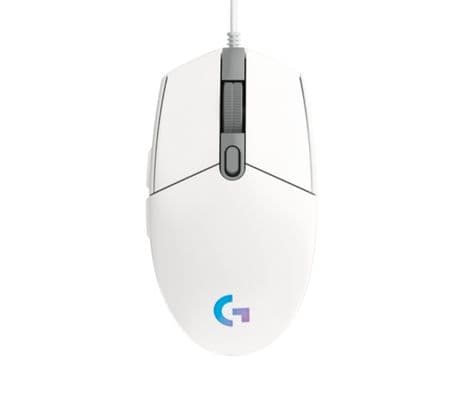 LOGITECH 910-005794 MOUSE G203 GAMING BLANCO LIGHTSYNC USB** - 3