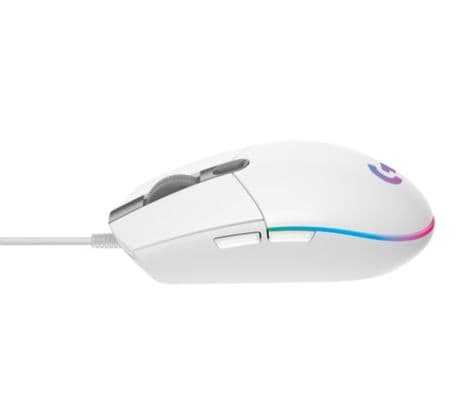 LOGITECH 910-005794 MOUSE G203 GAMING BLANCO LIGHTSYNC USB** - 4