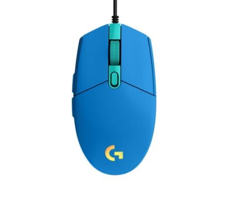 LOGITECH 910-005795 MOUSE G203 GAMING BLUE LIGHTSYNC USB** - 3
