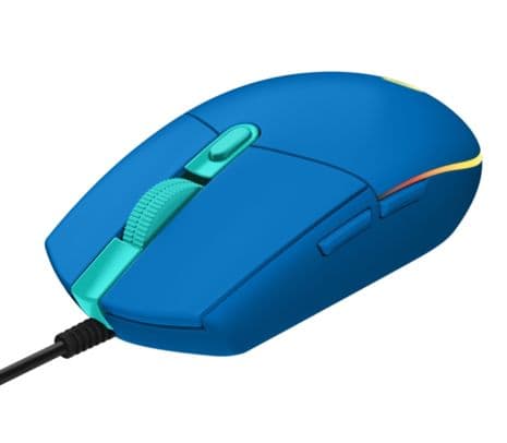 LOGITECH 910-005795 MOUSE G203 GAMING BLUE LIGHTSYNC USB** - 5