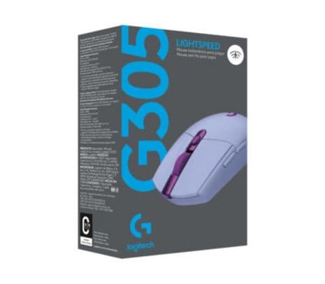LOGITECH 910-006021 MOUSE G305 GAMING LILA INALAMBRICO - 2