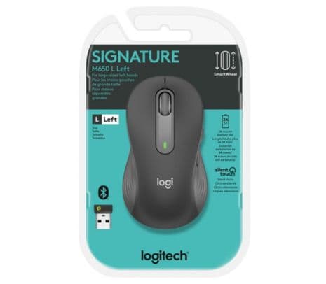 LOGITECH 910-006234 MOUSE M650 LARGE IZQ GRAFITO INAL+BT - 2