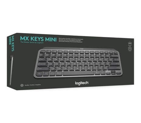 LOGITECH 920-010476 TECLADO MX KEYS MINI GRAFITO INAL+BT - 2
