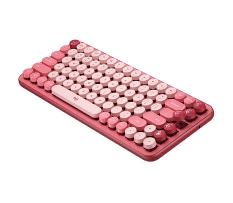 LOGITECH 920-010715 TECLADO POP KEYS HEARTBREAKER ROSE INAL+BT** - 3
