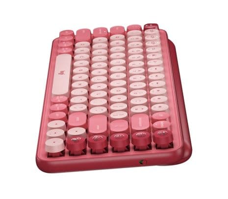 LOGITECH 920-010715 TECLADO POP KEYS HEARTBREAKER ROSE INAL+BT** - 4
