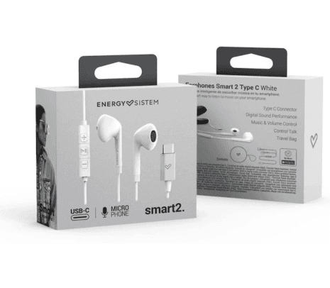 ENERGY SISTEM 448999 EARPHONES SMART 2 BLANCO USB-C (D) - 2