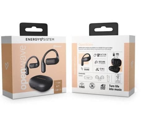 ENERGY SISTEM 458820 EARPHONES OPENWAVE OPEN EAR AIR CONDUCTION TWS BLACK (D) - 2