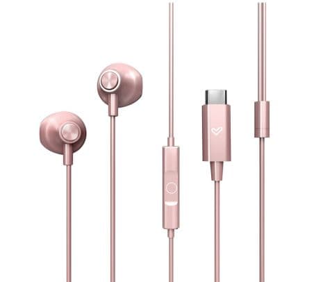 ENERGY SISTEM 459285 EARPHONES EASYPODS ROSE GOLD USB-C 1.2M