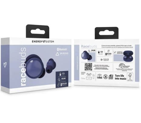 ENERGY SISTEM 458264 EARPHONES RACEBUDS SPORT TWS BLUE (O) - 2