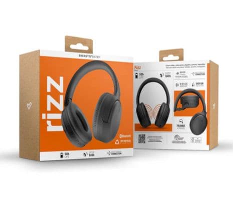 ENERGY SISTEM 459674 HEADPHONES RIZZ BLACK BT - 2