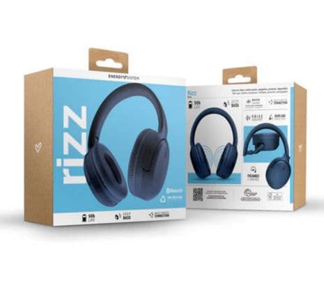 ENERGY SISTEM 459704 HEADPHONES RIZZ NAVY BT - 2