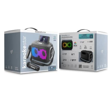 ENERGY SISTEM 459339 PARLANTE KARAOKESTAR BT 60W 2 MIC LUCES LED - 2