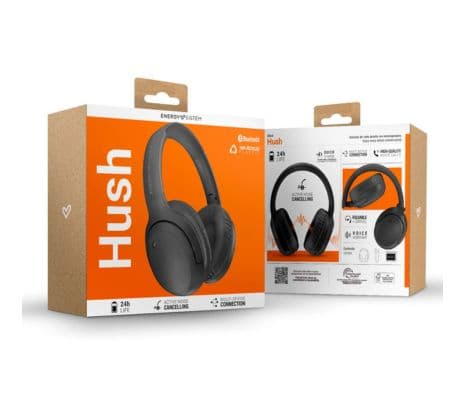 ENERGY SISTEM 501052 HEADPHONES HUSH BLACK ANC BT - 4