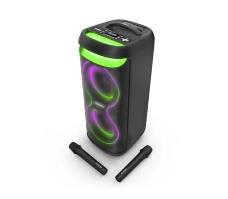 ENERGY SISTEM 500541 PARLANTE KARAOKE BT 150W 2 MIC LUCES LED
