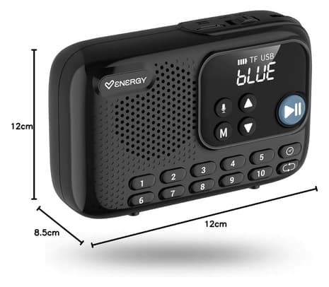 ENERGY SISTEM 501021 RADIO PORTATIL FM/BT/USB/MICRO SD - 4