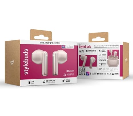 ENERGY SISTEM 459377 EARPHONES STYLEBUD PINK TWS - 4