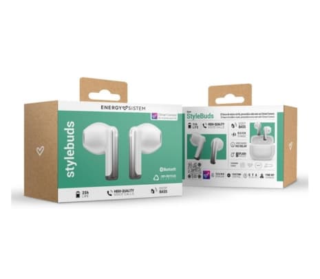 ENERGY SISTEM 459407 EARPHONES STYLEBUD WHITE TWS - 4