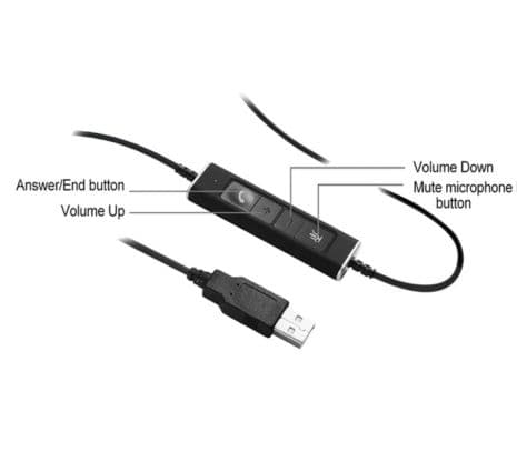 VT VTX200PRO DUO HEADSET DIRECT X257P USB04 - 2