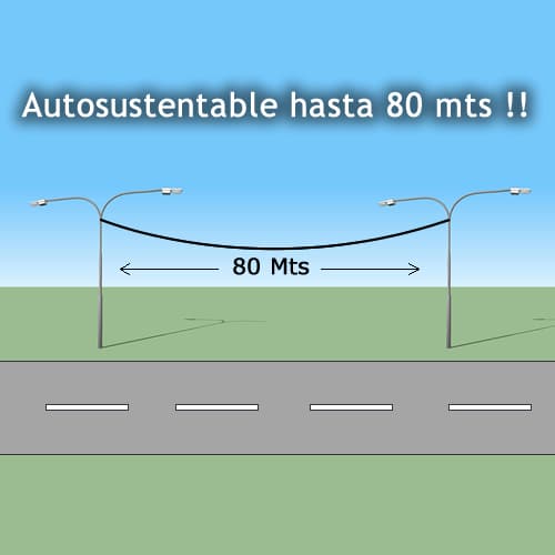Cable UTP Cat 5e EXTERIOR / AutoSustentable / DOBLE VAINA  / 100%  300M | MPT - 2