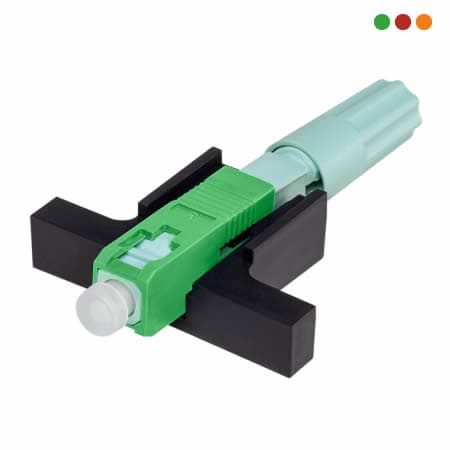 FIBRA - Conector de campo SC/APC XFF2 para fibra optica | Pack x 10 | INTELBRAS - 2