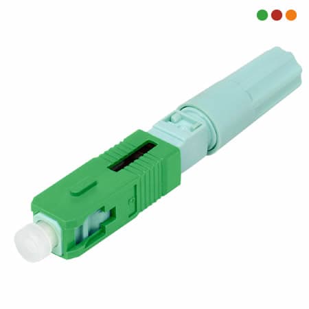 FIBRA - Conector de campo SC/APC XFF2 para fibra optica | Pack x 10 | INTELBRAS - 4