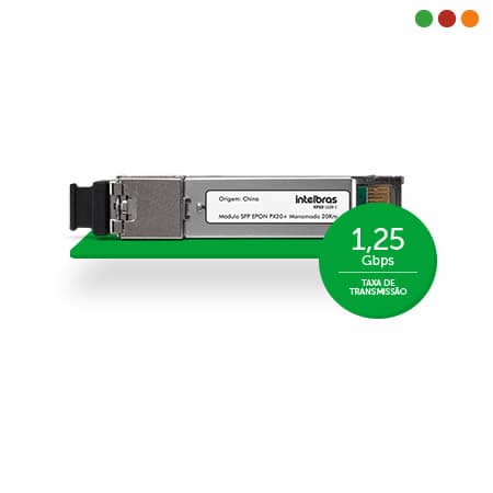 FIBRA - INTERFACE EPON P/ OLT4840E KPSD-1120E - INTELBRAS - 4