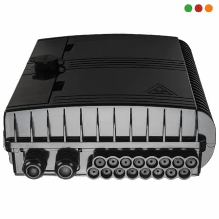 FIBRA - Caja de Term.Aérea c/Splitter 1x16 SC/APC - XFCT 1616 | INTELBRAS - 2