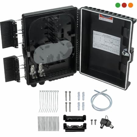 FIBRA - Caja de Term.Aérea c/Splitter 1x16 SC/APC - XFCT 1616 | INTELBRAS - 3