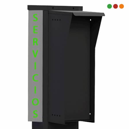 TOTEM CLASSIC | Lateral EXTENSION | 0,50cm | 2un | "SERVICIOS" | 9203 - PROTECTM
